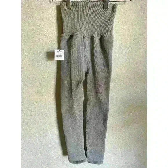Free People Movement Ribbed High Rise Athleisure Gorpcore Leggings Size X\S - Picture 2 of 9